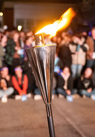 Spirit Week parade and torch lighting ceremony - Oct 2023