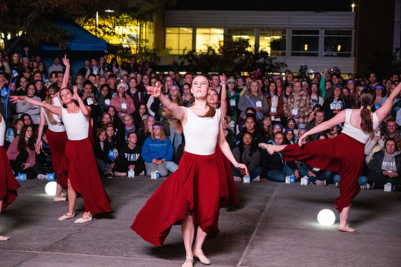 Spirit Week parade and torch lighting ceremony - Oct 2023