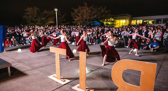 Spirit Week parade and torch lighting ceremony - Oct 2023