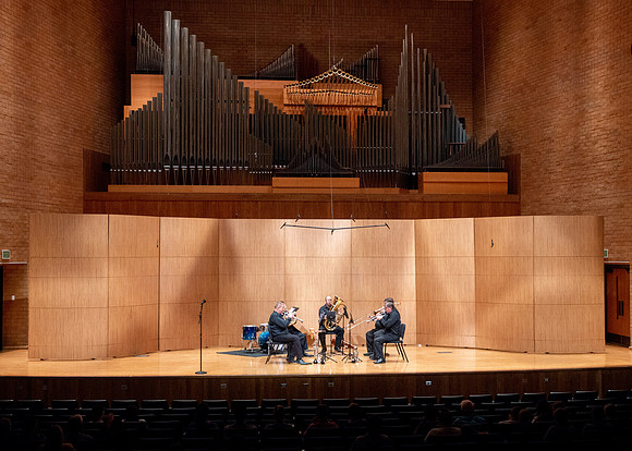 Concert of the Teton Brass Quintet held at the Barrus Concert Hall