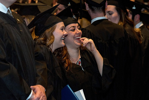 BYU-Idaho Winter Semester Graduation. Commencement.