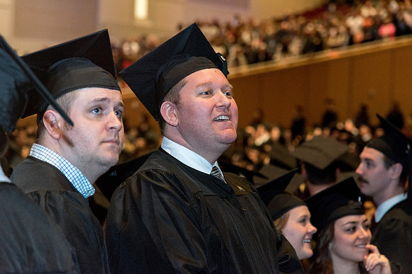 BYU-Idaho Winter Semester Graduation. Commencement.
