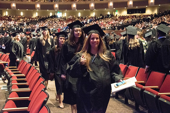BYU-Idaho Winter Semester Graduation. Commencement.