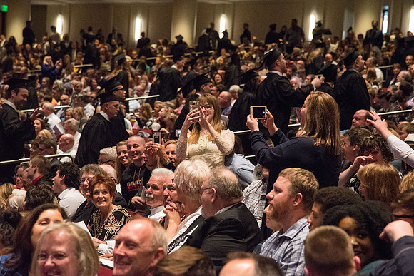 BYU-Idaho Winter Semester Graduation. Commencement.