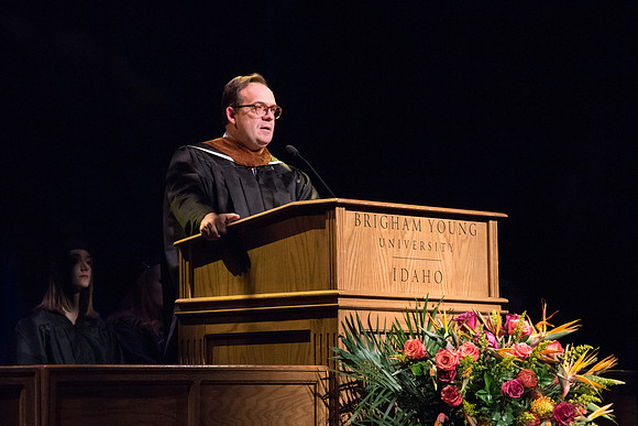 Richard Clifford, Dean, College of Performaing and Visual Arts convocation, welcome the graudates and their family to the convocation.