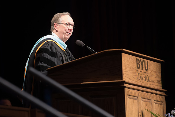 BYU-Idaho Graduates at Convocation for Agriculture and Life Sciences. April 2018