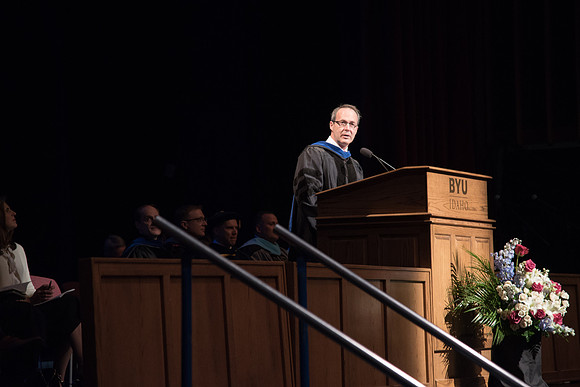 BYU-Idaho Graduates at Convocation for Agriculture and Life Sciences. April 2018