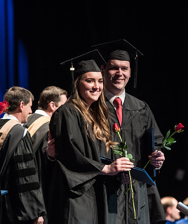 BYU-Idaho Graduates at Convocation for Agriculture and Life Sciences. April 2018