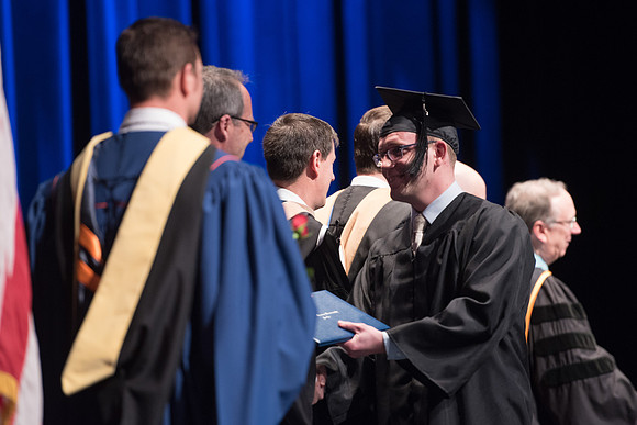 BYU-Idaho Graduates at Convocation for Agriculture and Life Sciences. April 2018