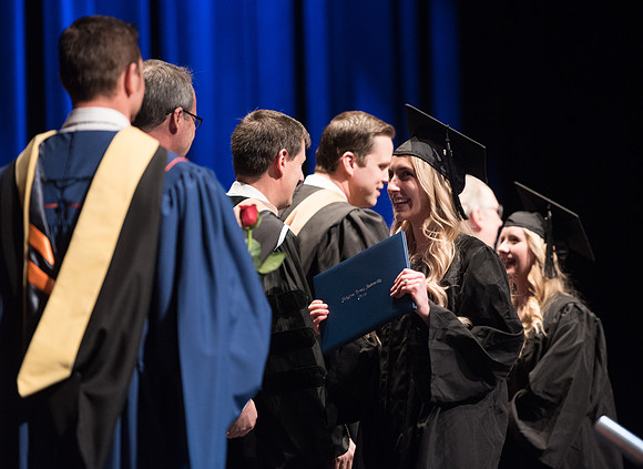 BYU-Idaho Graduates at Convocation for Agriculture and Life Sciences. April 2018