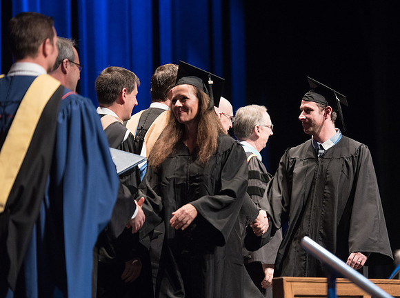 BYU-Idaho Graduates at Convocation for Agriculture and Life Sciences. April 2018