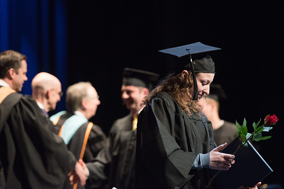 BYU-Idaho Graduates at Convocation for Agriculture and Life Sciences. April 2018