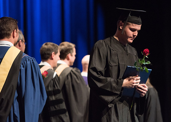 BYU-Idaho Graduates at Convocation for Agriculture and Life Sciences. April 2018