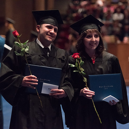BYU-Idaho Graduates at Convocation for Agriculture and Life Sciences. April 2018