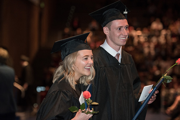 BYU-Idaho Graduates at Convocation for Agriculture and Life Sciences. April 2018