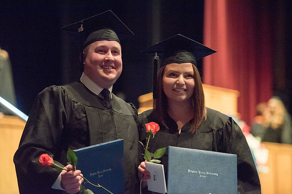 BYU-Idaho Graduates at Convocation for Agriculture and Life Sciences. April 2018