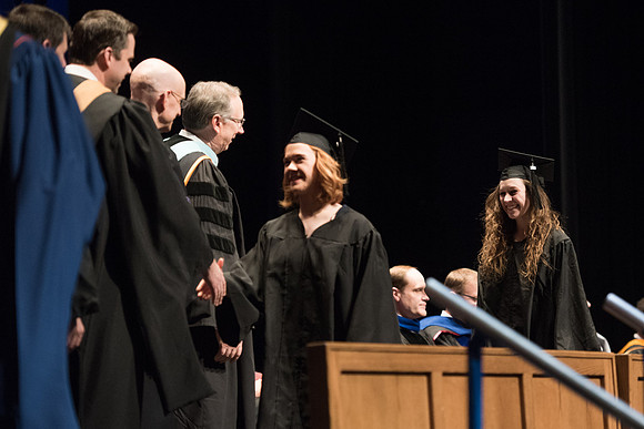 BYU-Idaho Graduates at Convocation for Agriculture and Life Sciences. April 2018