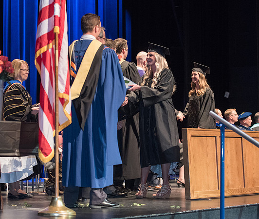 BYU-Idaho Graduates at Convocation for Agriculture and Life Sciences. April 2018