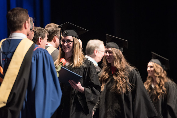 BYU-Idaho Graduates at Convocation for Agriculture and Life Sciences. April 2018