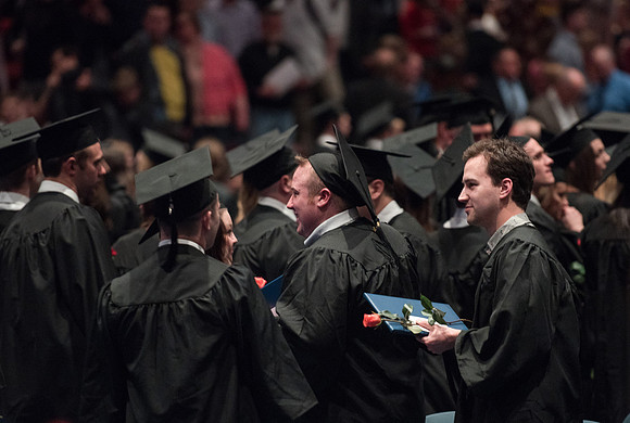 BYU-Idaho Graduates at Convocation for Agriculture and Life Sciences. April 2018