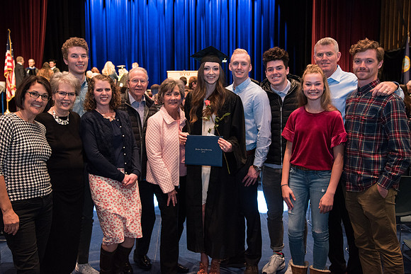 BYU-Idaho Graduates at Convocation for Agriculture and Life Sciences. April 2018