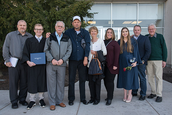 BYU-Idaho Graduates at Convocation for Agriculture and Life Sciences. April 2018