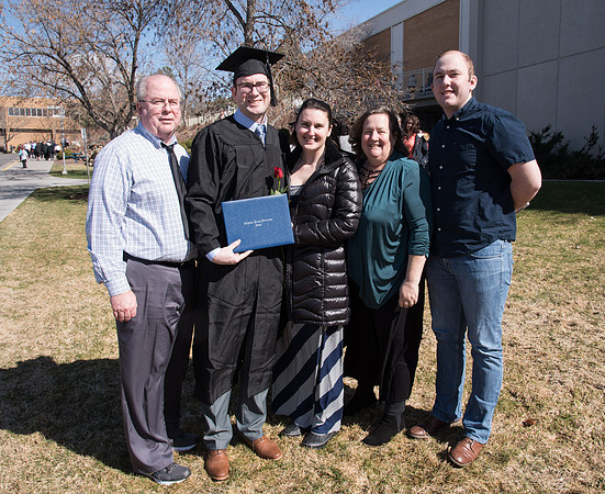 BYU-Idaho Graduates at Convocation for Agriculture and Life Sciences. April 2018