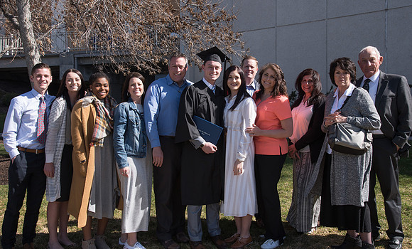 BYU-Idaho Graduates at Convocation for Agriculture and Life Sciences. April 2018