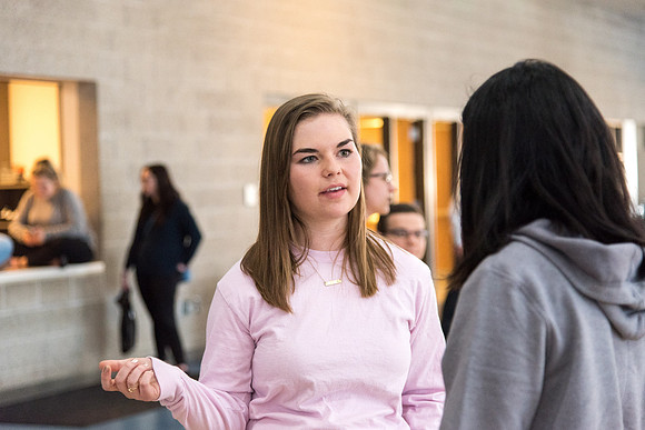 New students visit with representatives from the various campus organizations and have the opportunity to sign-up and participate.