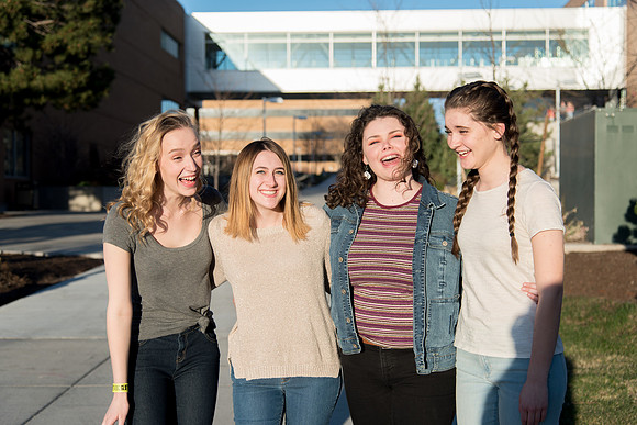 Students party and have fun at I-Night before the school starts.