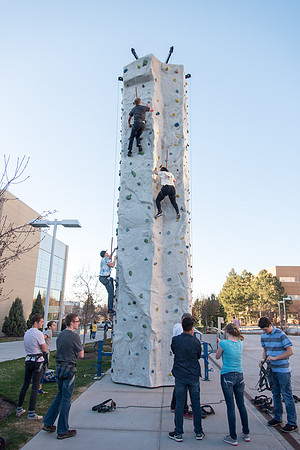 Students party and have fun at I-Night before the school starts.