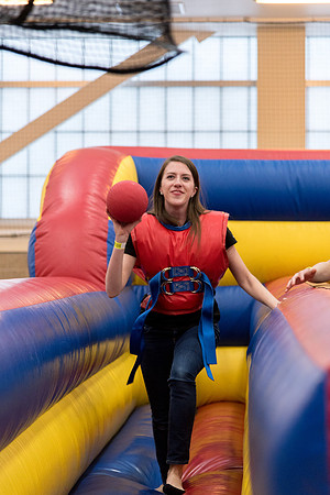 Students party and have fun at I-Night before the school starts.