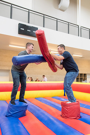 Students party and have fun at I-Night before the school starts.
