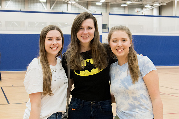 Students party and have fun at I-Night before the school starts.