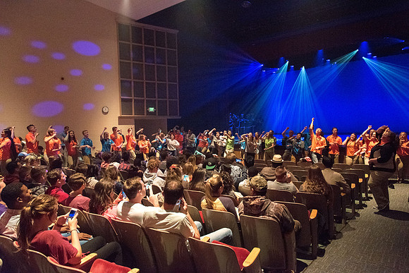 New students connect to BYU-Idaho by learning about the Spirit of Ricks and how to get involved in various activities and programs available on campus.