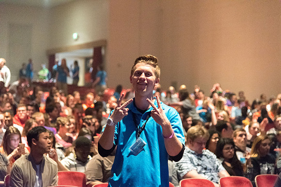 New students connect to BYU-Idaho by learning about the Spirit of Ricks and how to get involved in various activities and programs available on campus.