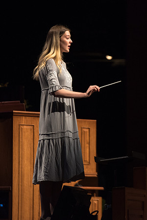 BYU-Idaho first devotional of Spring Semester. Student chorister. Apr 2018