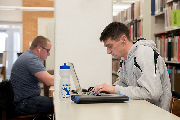 Students preparing for their exam at the last week of Winter Semester.