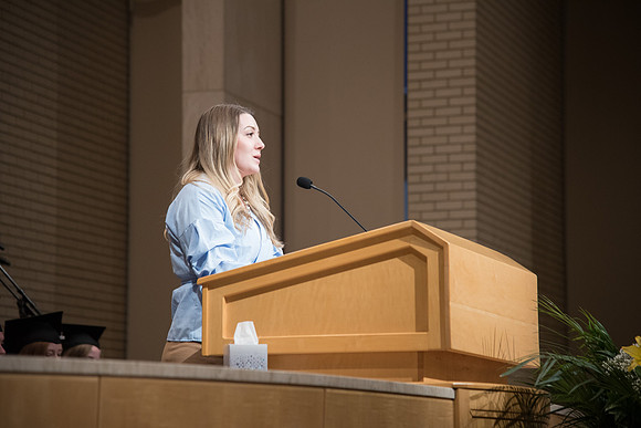 Convocation for BYU-Idaho Interdisciplinary Studies in the Taylor Chapel. April 2018