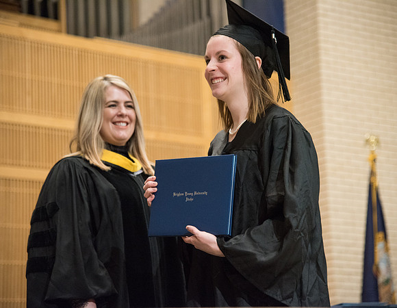 Convocation for BYU-Idaho Interdisciplinary Studies in the Taylor Chapel. April 2018