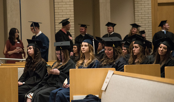 Convocation for BYU-Idaho Interdisciplinary Studies in the Taylor Chapel. April 2018