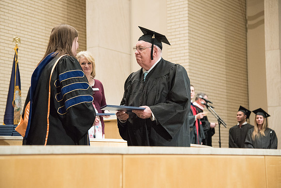 Convocation for BYU-Idaho Interdisciplinary Studies in the Taylor Chapel. April 2018