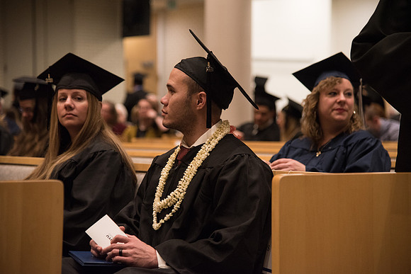 Convocation for BYU-Idaho Interdisciplinary Studies in the Taylor Chapel. April 2018