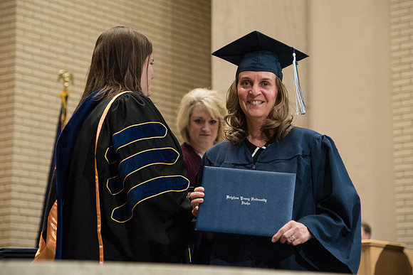 Convocation for BYU-Idaho Interdisciplinary Studies in the Taylor Chapel. April 2018
