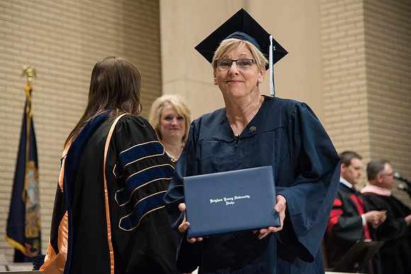 Convocation for BYU-Idaho Interdisciplinary Studies in the Taylor Chapel. April 2018