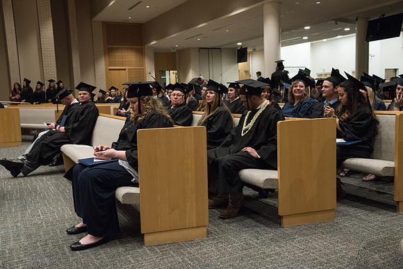 Convocation for BYU-Idaho Interdisciplinary Studies in the Taylor Chapel. April 2018