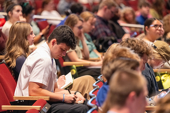 Devotional with Brother Gabriel Reid, Second Conselor in the Sunday School Presidency.