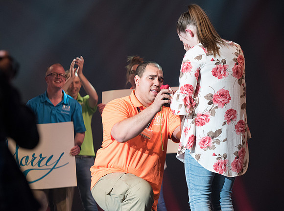 BYU-Idaho Get Connected Activities. A Student Support Volunteer asked his girlfriend to marry him during the Talent Show. Apr 2018