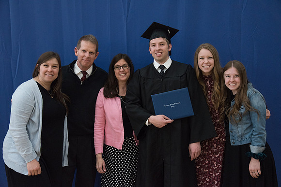 Winter Semester Graduation after Commencement at the BYU-Idaho Center. April 2018