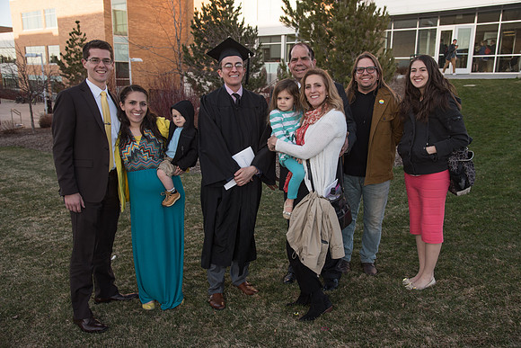 Winter Semester Graduation after Commencement at the BYU-Idaho Center. April 2018